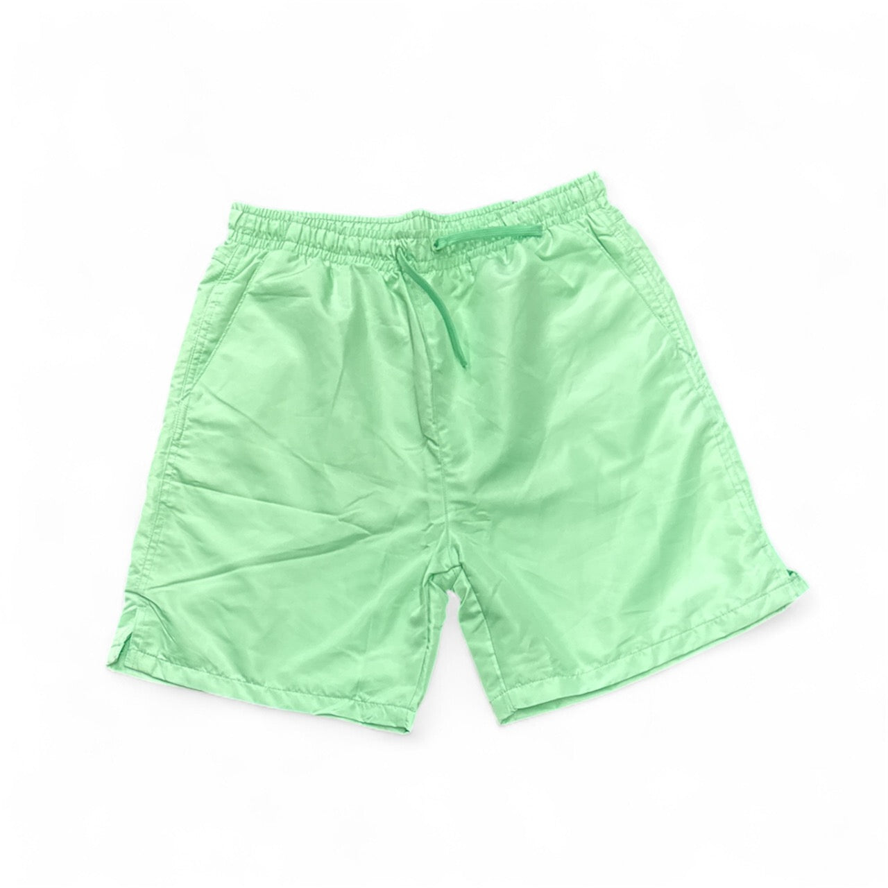 Plain Windbreaker Shorts