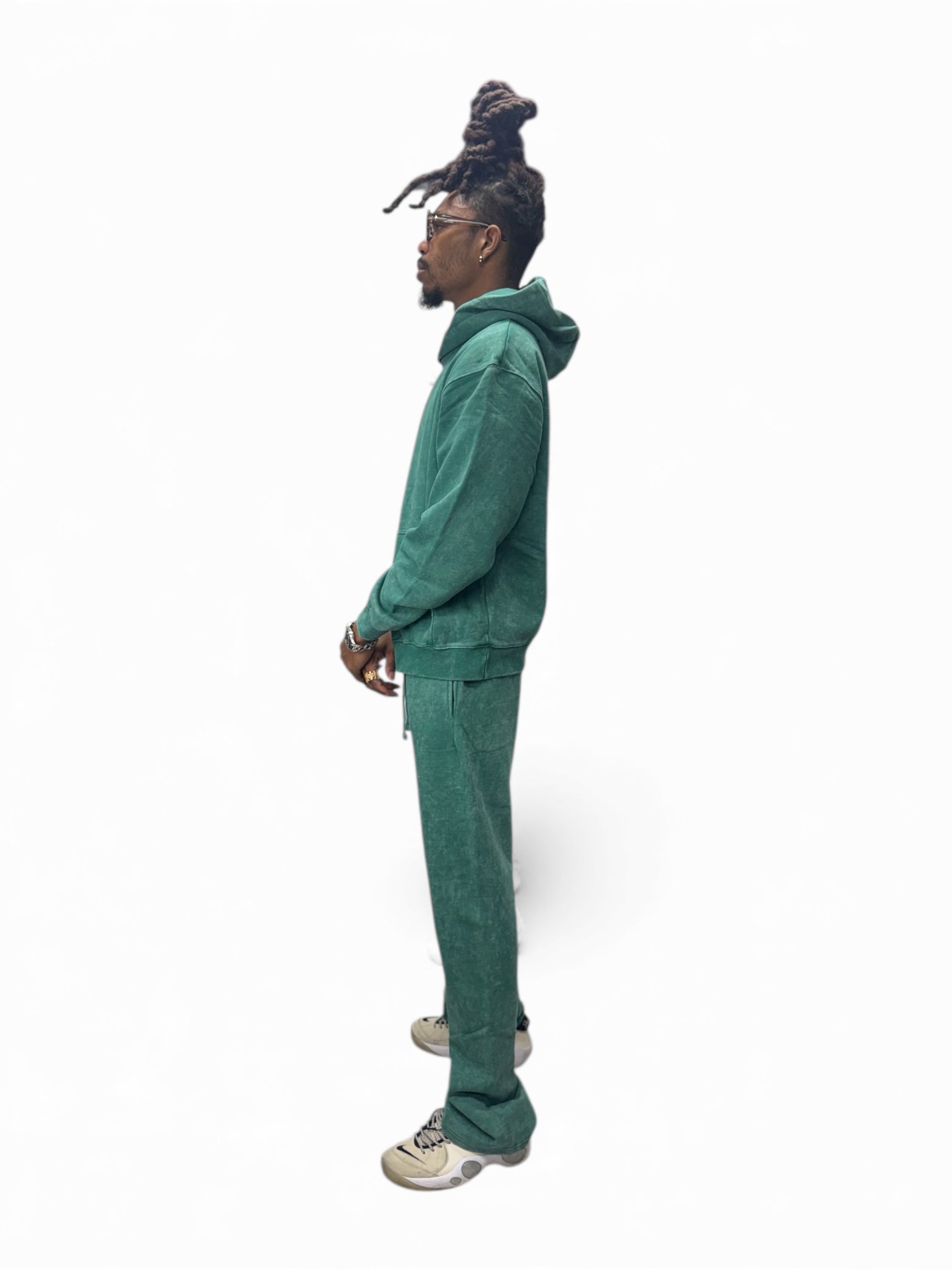 Green Sun-Dried Flare Set