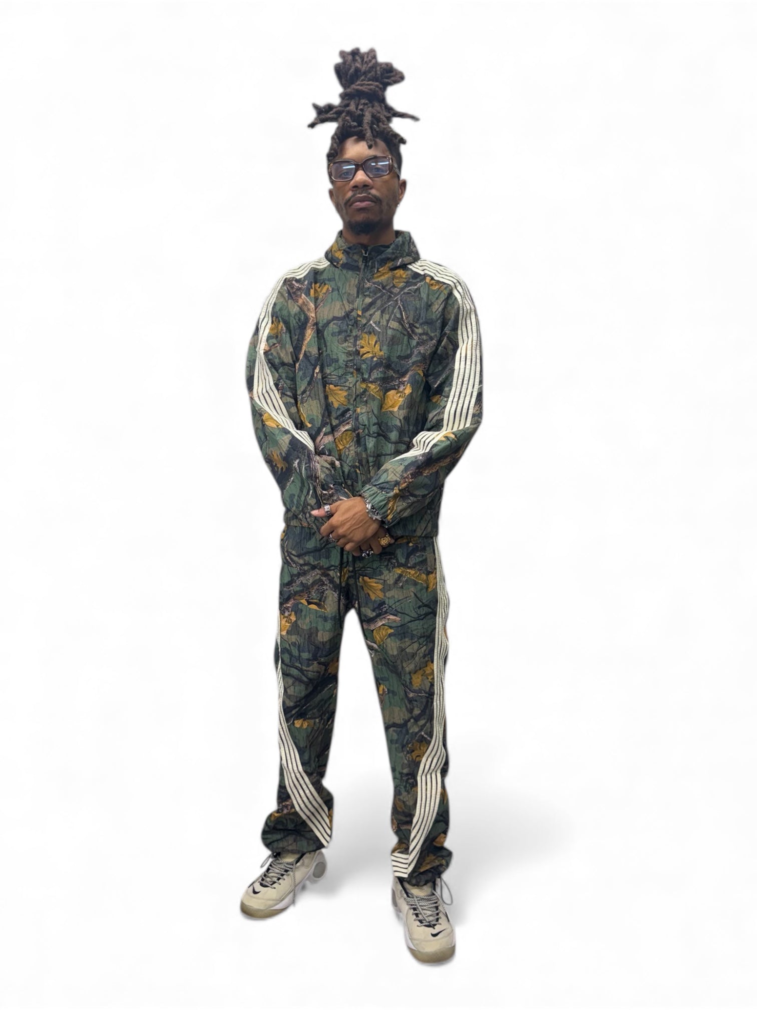 Strip Track Suit - Camo