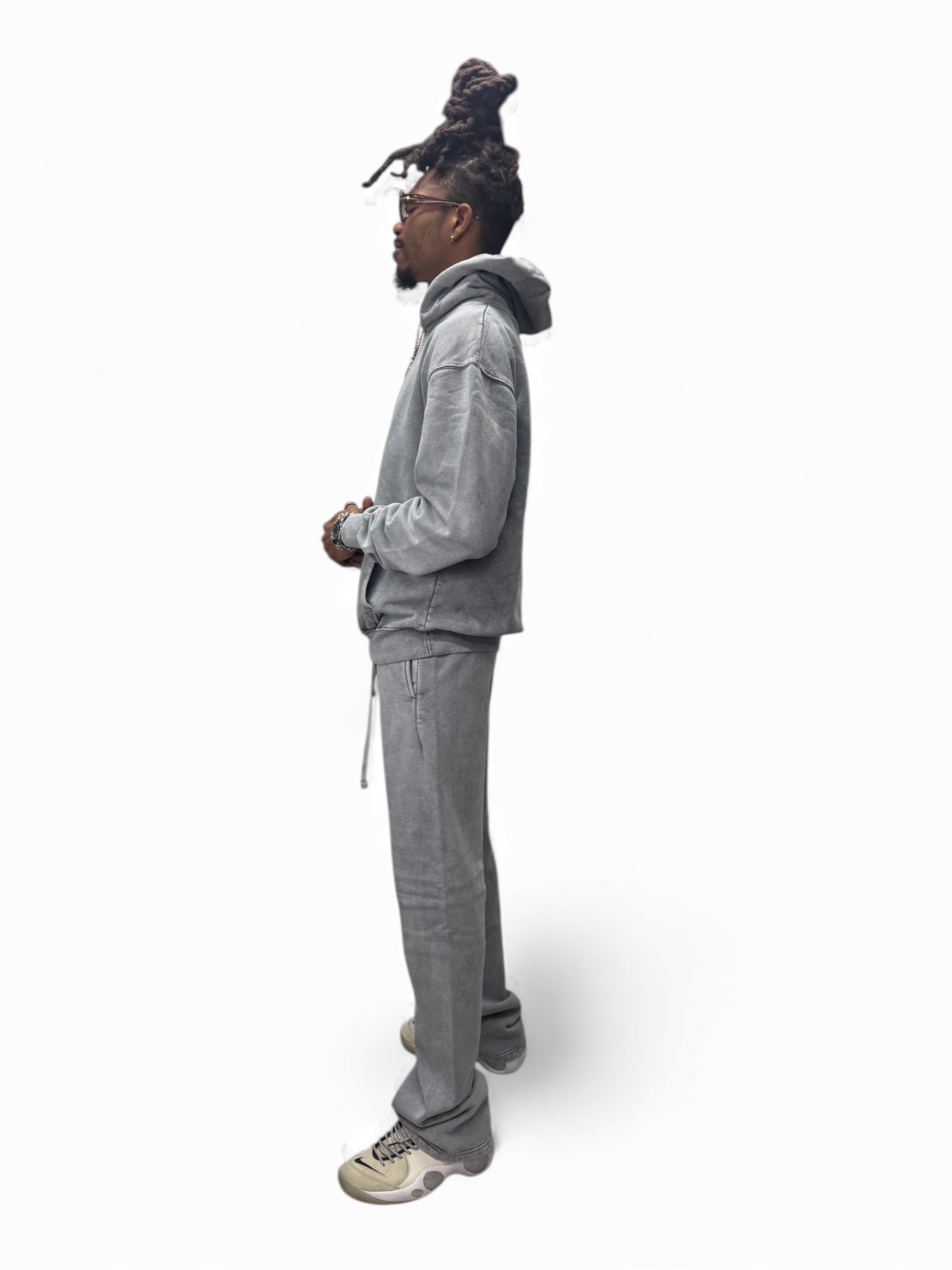 Grey Sun-Dried Flare Set