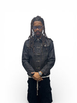 Demin Jean Jacket - Black
