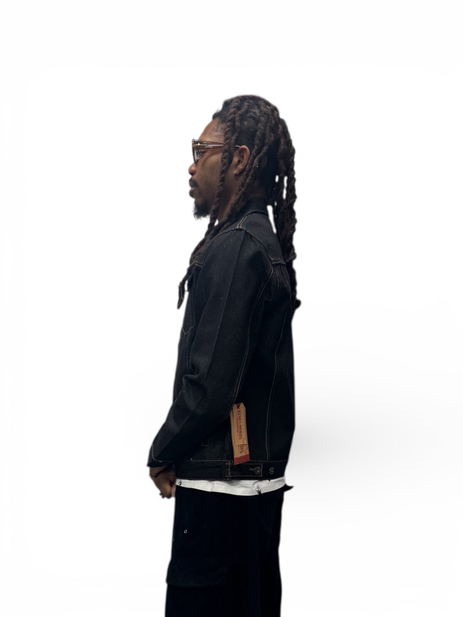 Demin Jean Jacket - Black