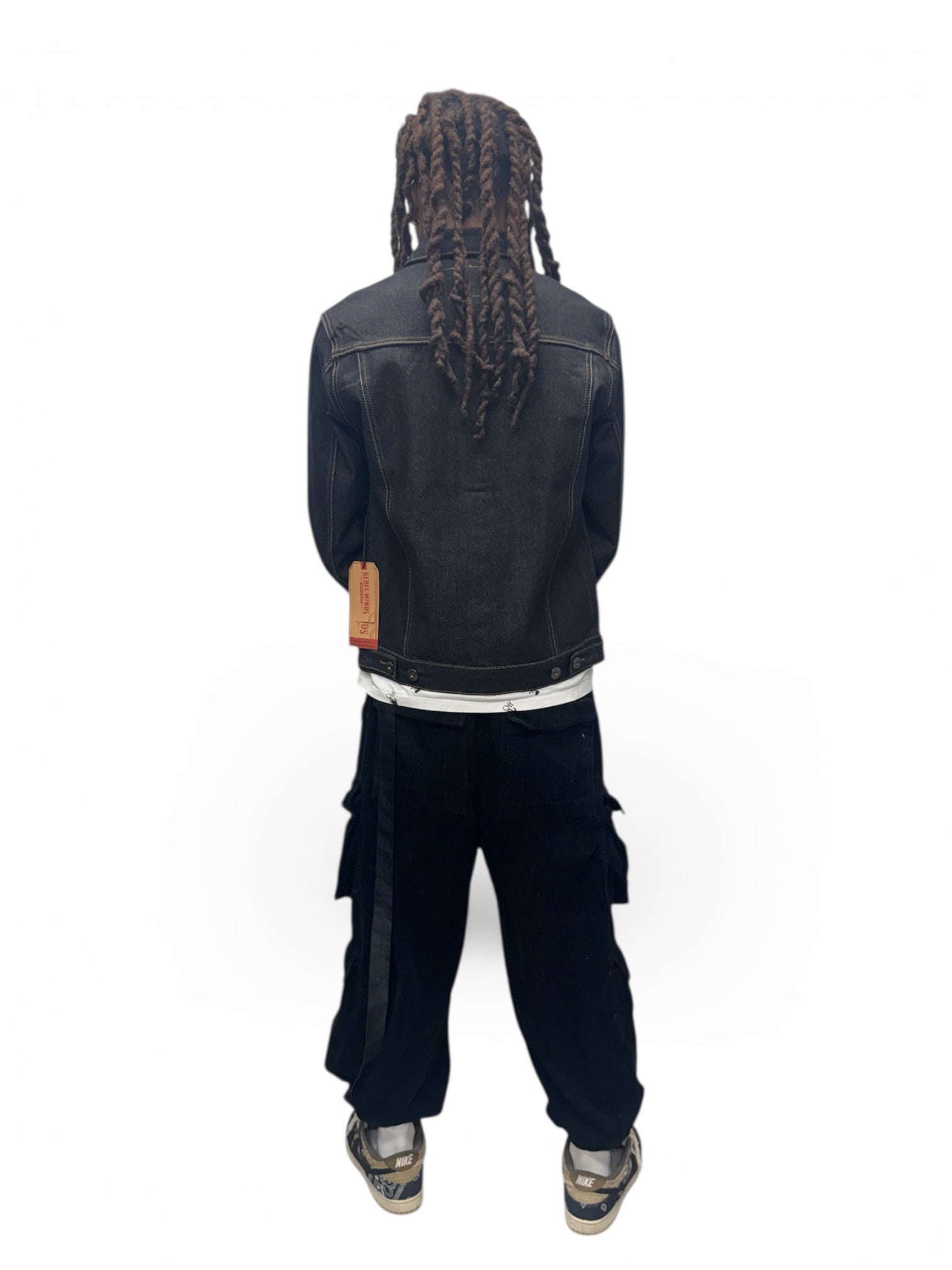 Demin Jean Jacket - Black